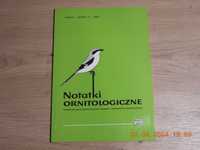 Notatki Ornitologiczne -Tom 41,  zeszyt 3 , 2000