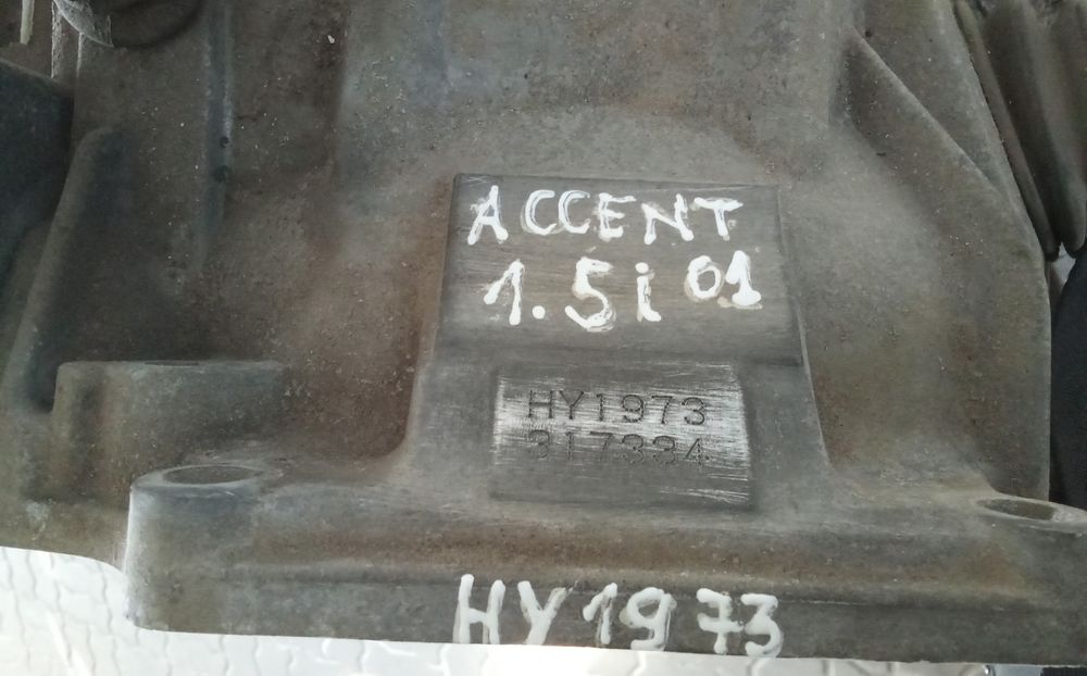 CAIXA DE VELOCIDADES HYUNDAI ACCENT 1.5I REF: HY1973