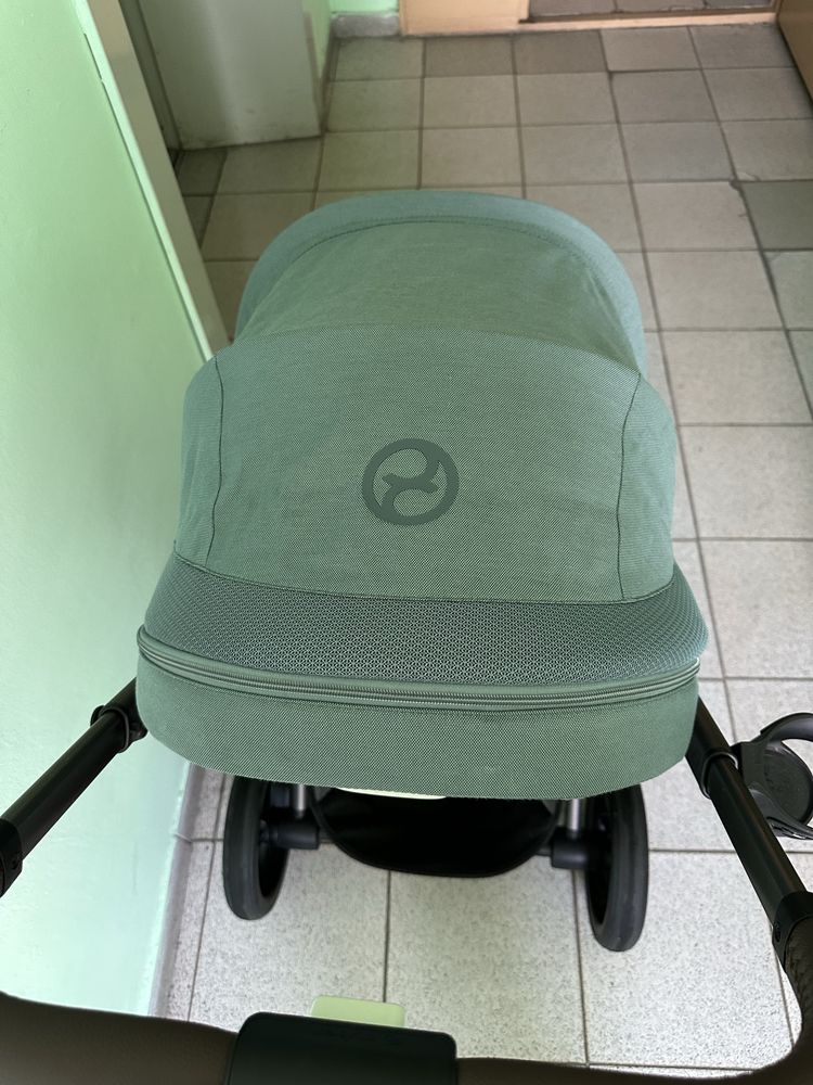 Коляска 2 в 1 Cybex Balios S lux 2024 Sky blue