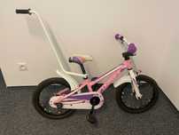 Rower Unibike Daisy 16" z bocznymi kółkami