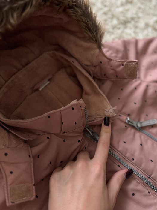 Зимовий комбінезон Hm 86 розмір 12-18 18-24, зимове взуття 14,7 см