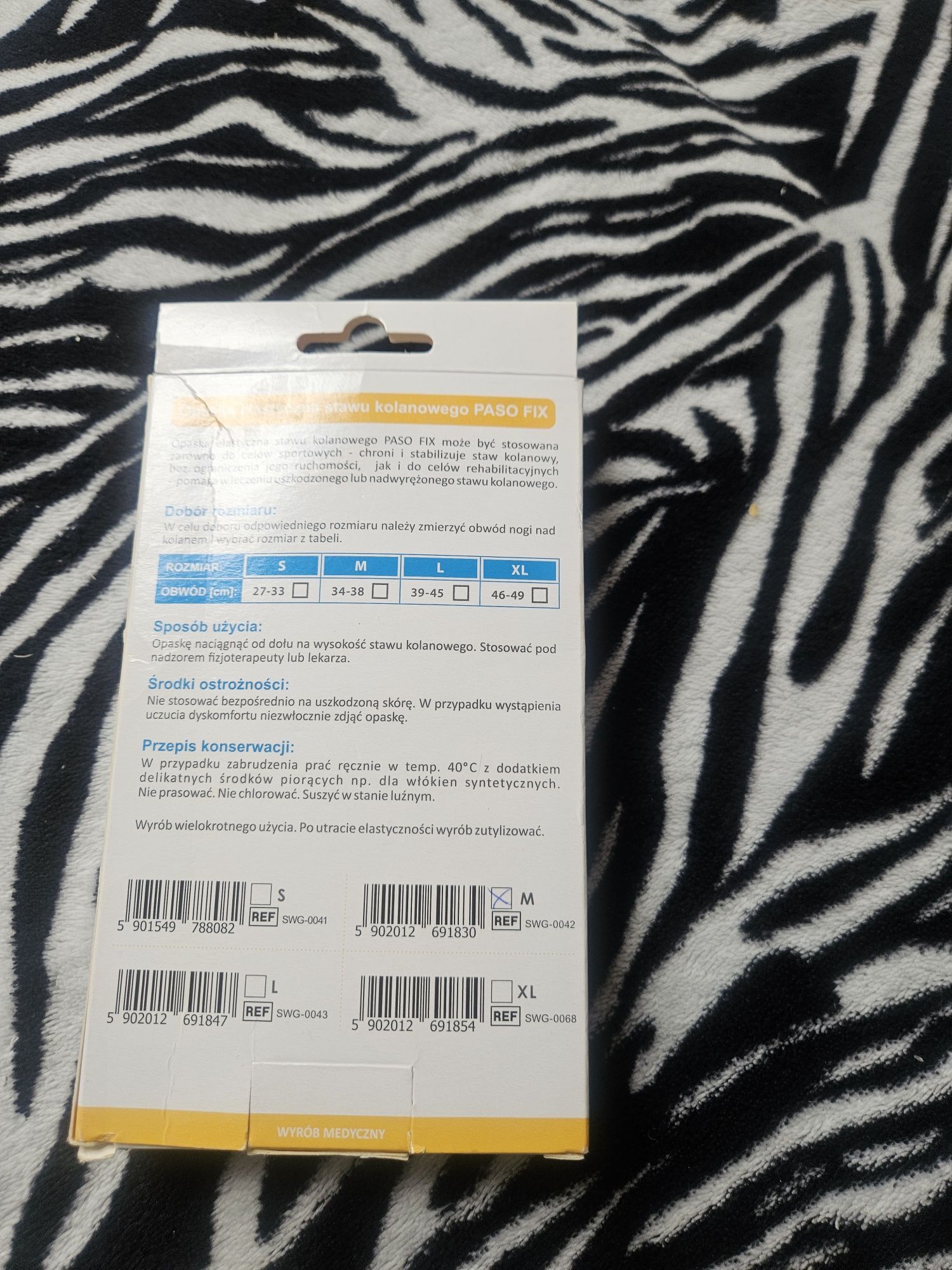Opaska elastyczna stawu Kolanowego