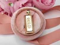 NOWA Złota Zawieszka Sztabka GOLD / Złoto 585