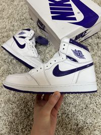 Кросівки Nike Air Jordan 1 High Court Purple White CD0461-151