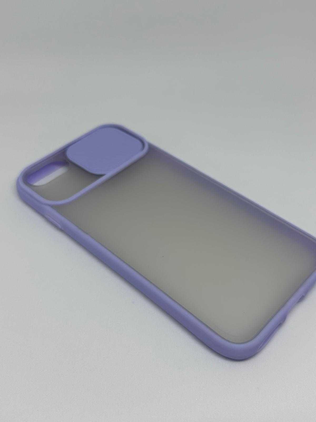 Iphone 7/8 Etui Case Obudowa Przeźroczysto-Fioletowa kod 1213