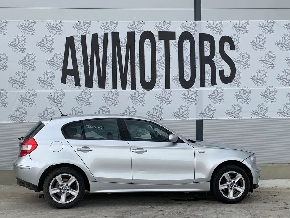 BMW 116 E87 2005 *SAMOCHÓD NA CZĘŚCI* 1659 MASKA LAMPA DRZWI LUSTERKO ZDERZAK GRILL BŁOTNIK KLAPA BELKA PRAWE LEWE PRZÓD TYŁ