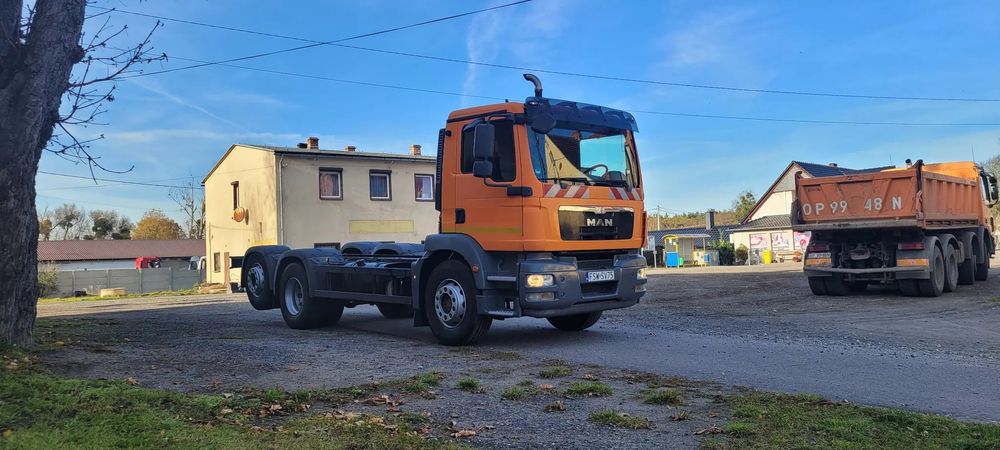 MAN TGM 2013r 6x2 KRÓTKI ROZSTAW 3-y OSIOWY  DMC 26t BECZKA asenizacja 3-y osiowy