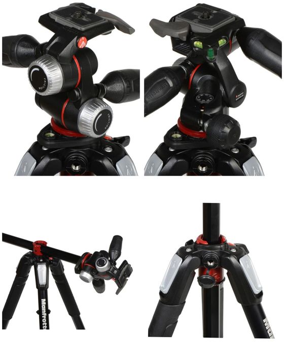 Штатив Manfrotto MT055XPRO3 з 3D головкою XPro 3-Way комплект