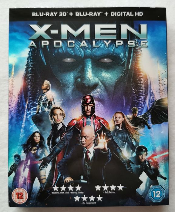 X-Men: Apocalypse Blu-ray 3D + Blu-ray (En) (2016) Jennifer Lawrence