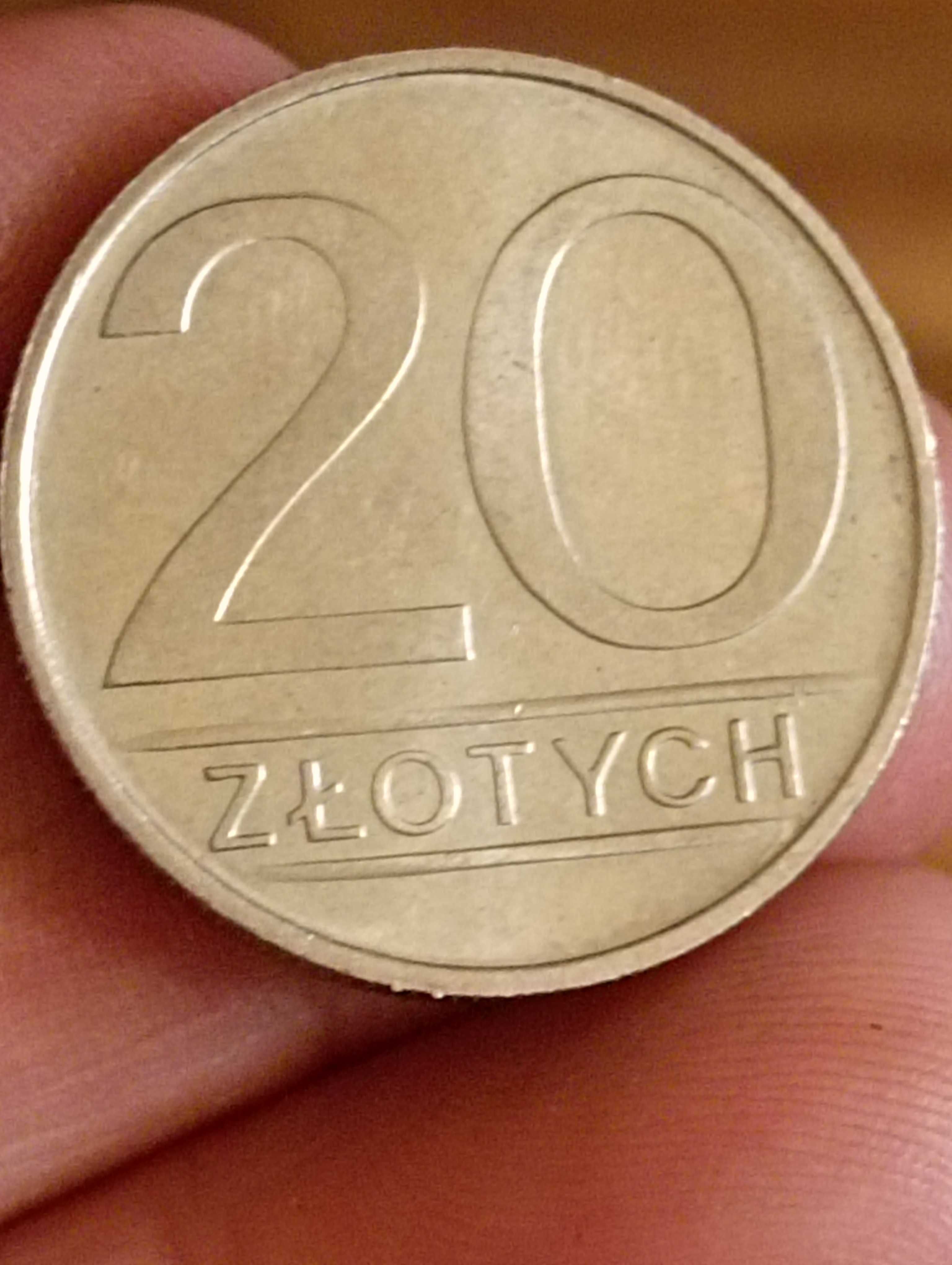 Sprzedam monete 20 zloty 1984