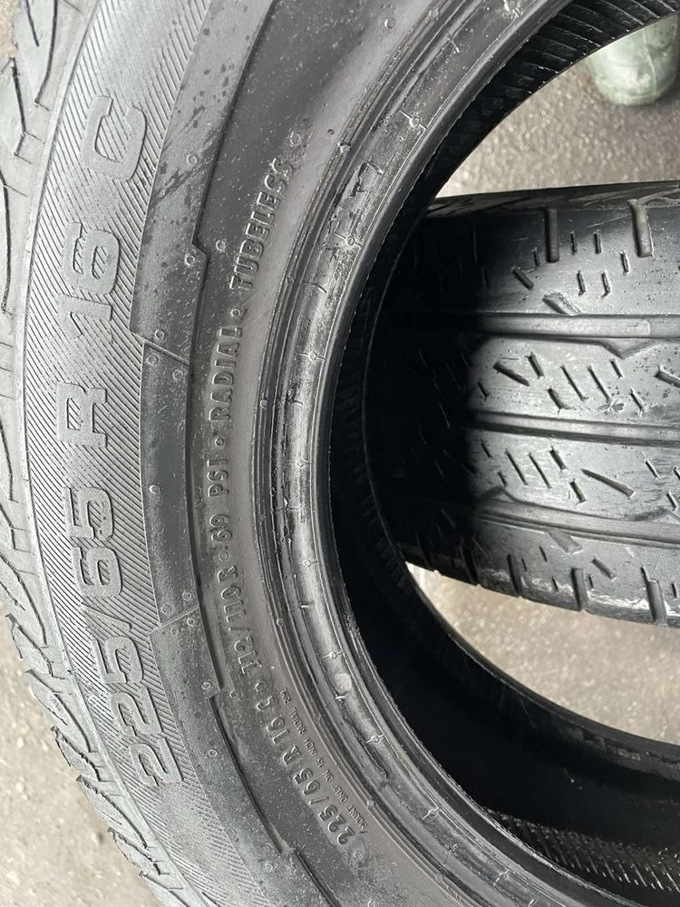 Шини 225/65 R16C пара Uniroyal літо 2021р 7мм