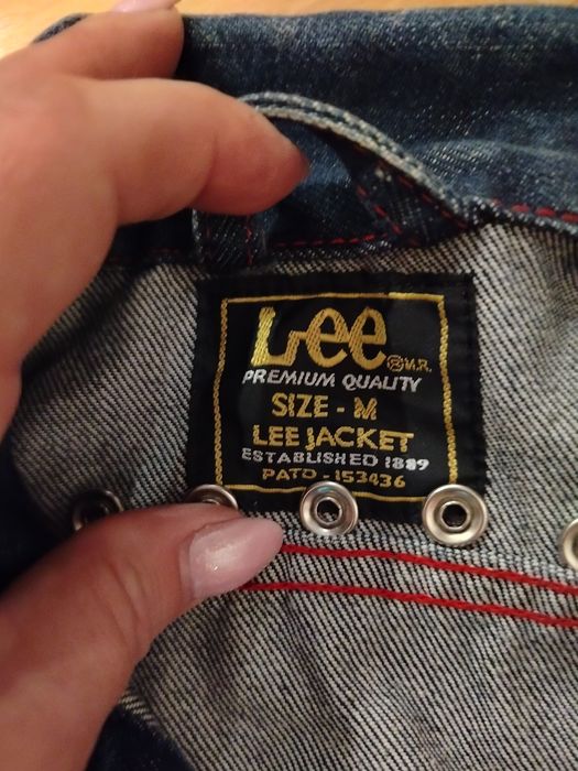 Super Kurtka Dżinsowa LEE Jacket zdobiona M stan idealny