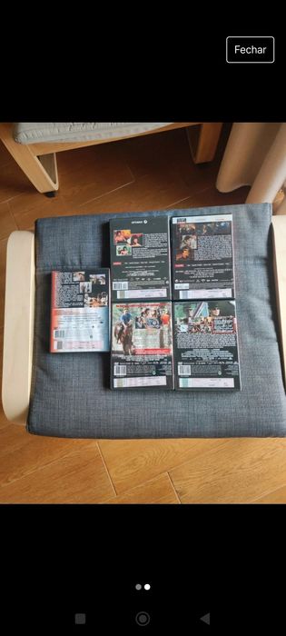 DVDs originais a 5€ cada