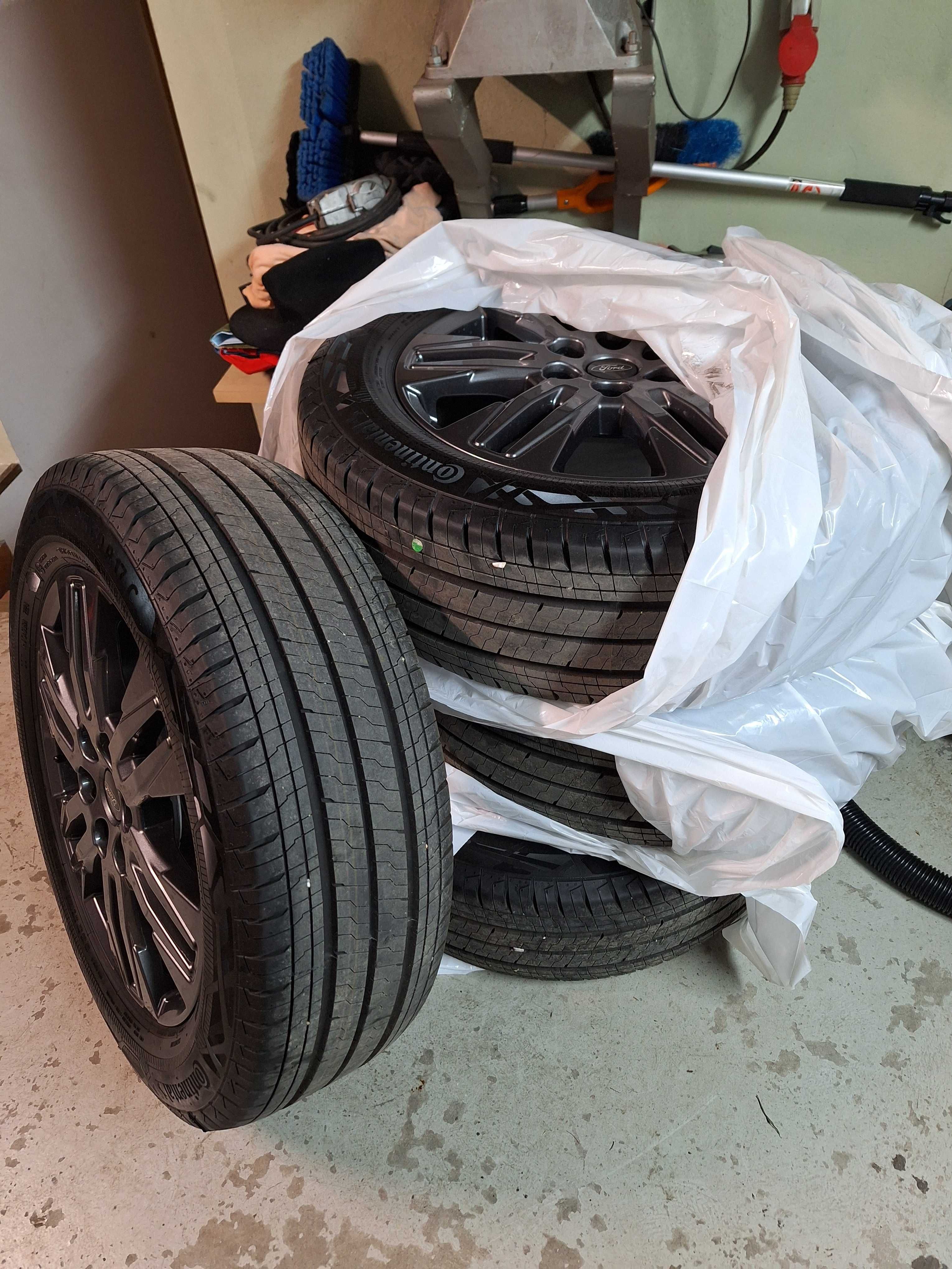 Nowa koła z alu felgi do Ford Transit Custom 2024. 215/60R 17 T