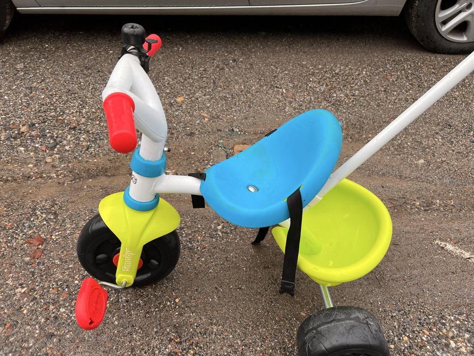 Rowerek 3 kołowy BeMove, wozidełko dla najmłodszych