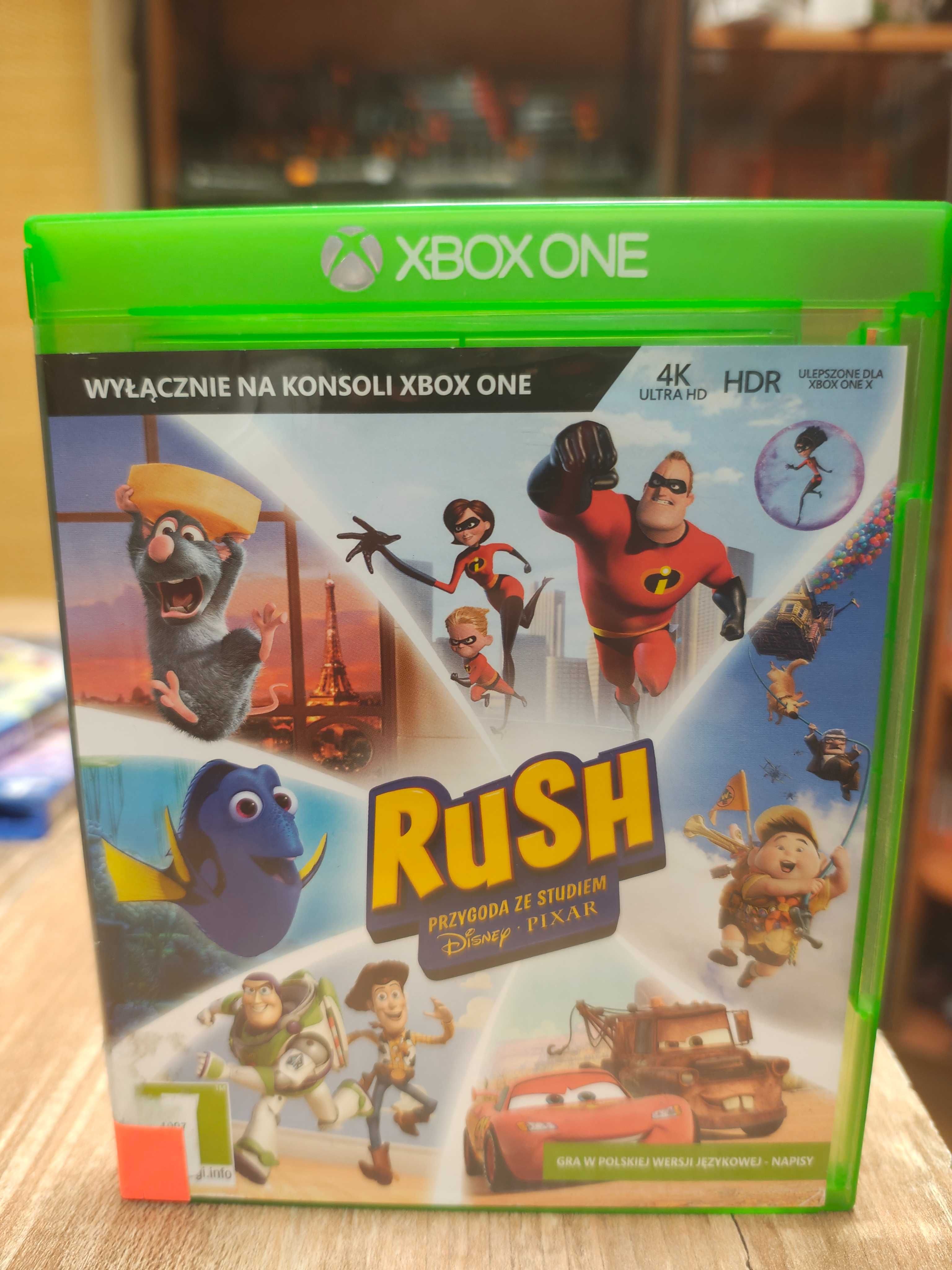 Rush: A Disney Pixar Adventure XBOX ONE, Wysyłka Wymiana