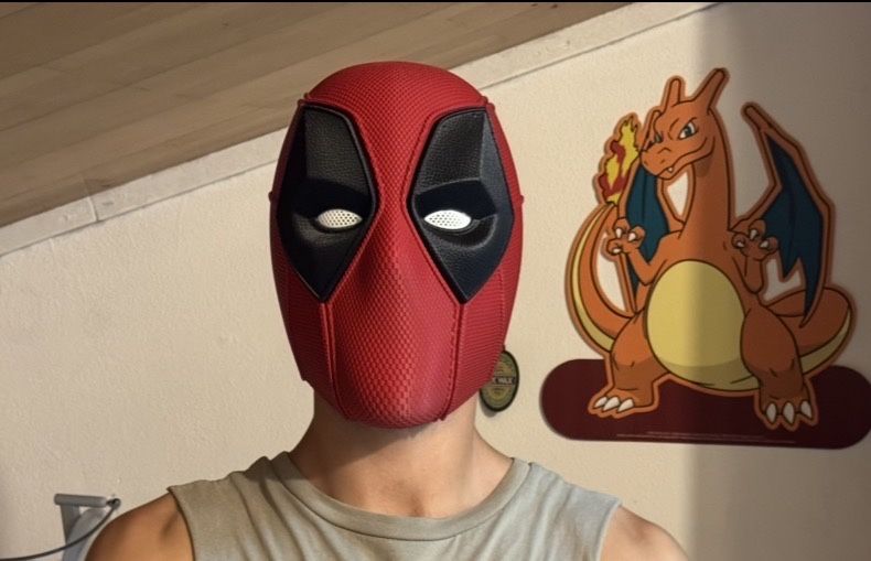 Mascara Deadpool Impressa em 3D