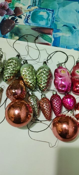 Продам ёлочные игрушки СССР одним лотом
