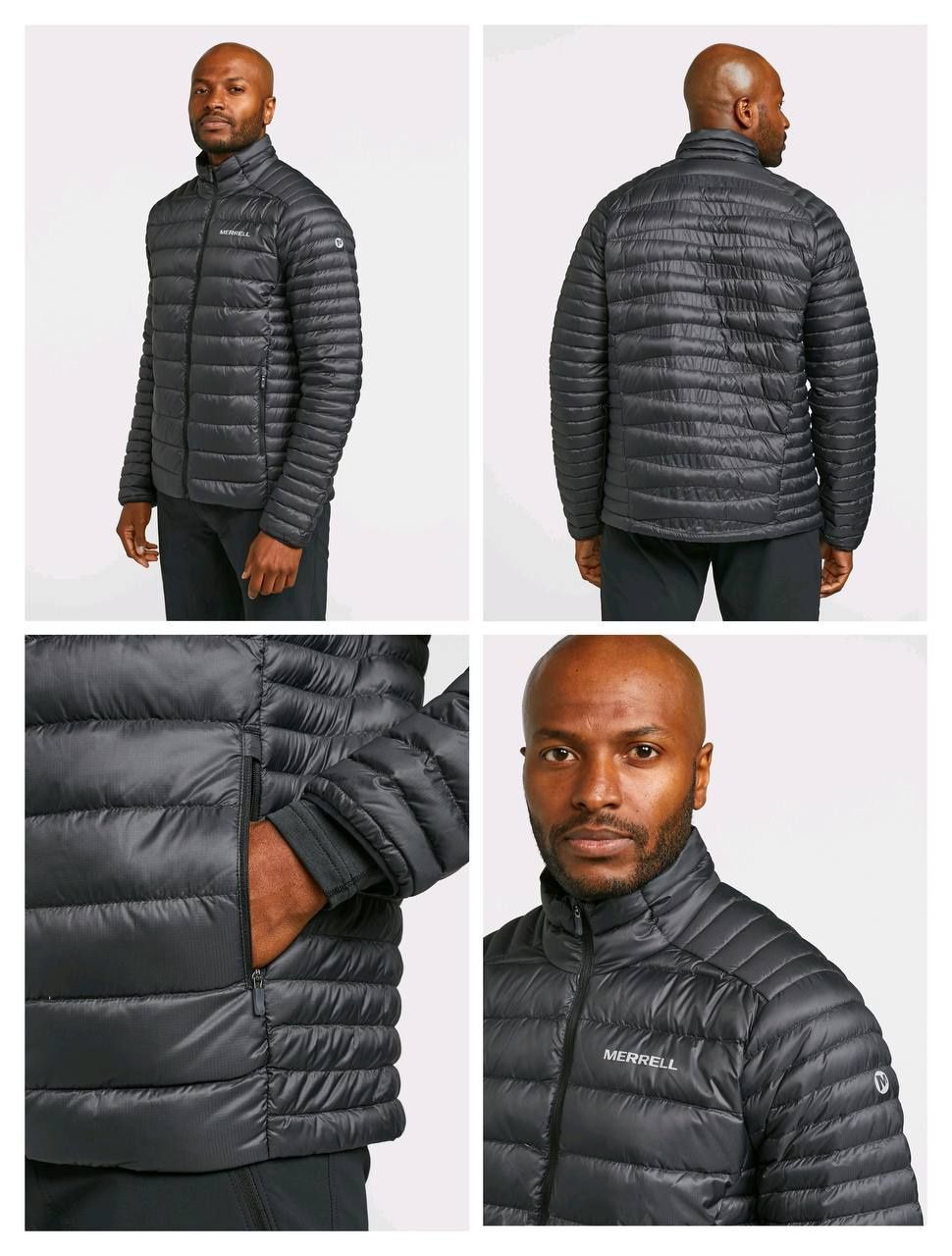 Новий‼️мікропуховик Merrell пух + Primaloft чоловіча утеплена куртка