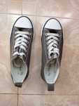 Sapatilhas verde seco estilo All Star