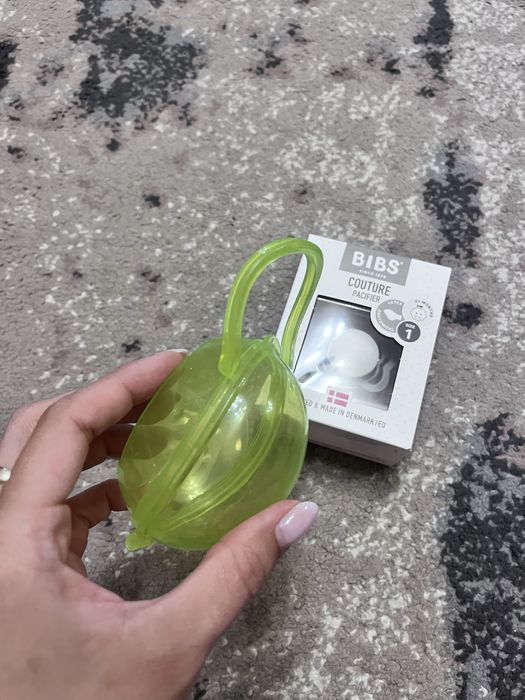 Набір сосок пустушок BIBS Colour BIBS Couture 0-6 міс контейнер футляр