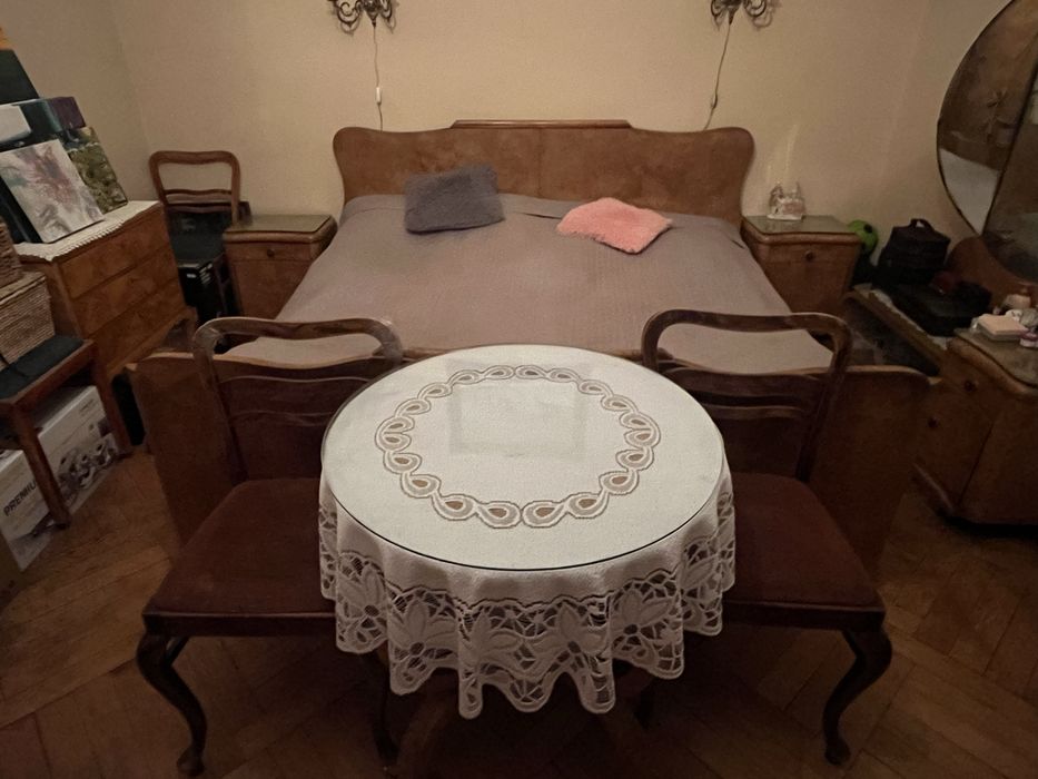 Łóżko do sypialni Swarzedz lata 70