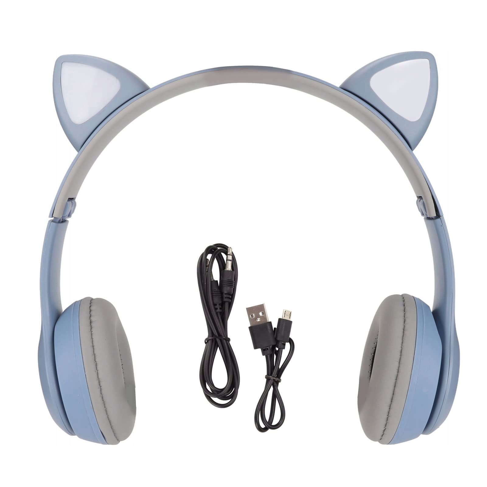Słuchawki Bezprzewodowe P47 Z Uszami Bluetooth Rgb