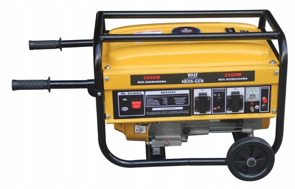 Agregat prądotwórczy generator prądu 3500W 7KM [PRZ140]