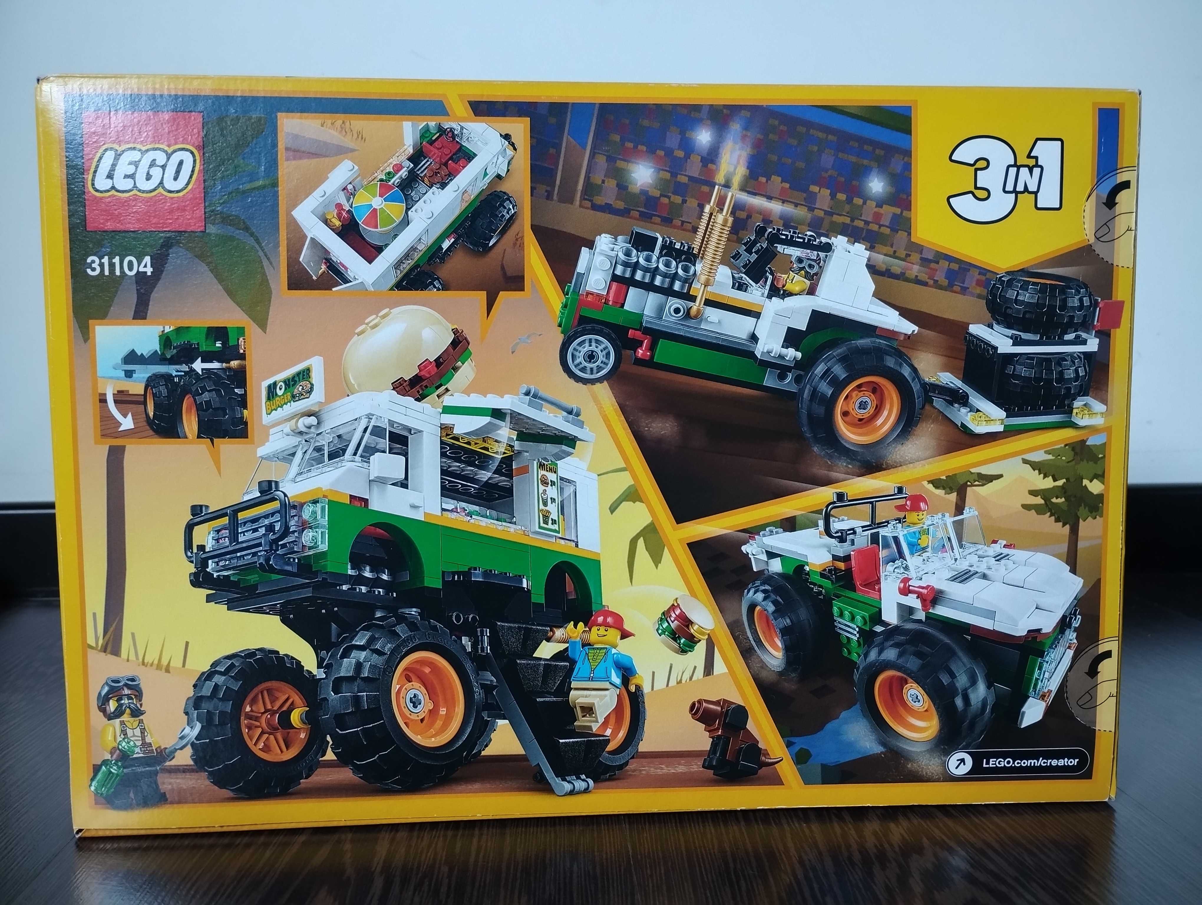 Lego Creator 31104 - Camião de Hambúrgueres Gigante