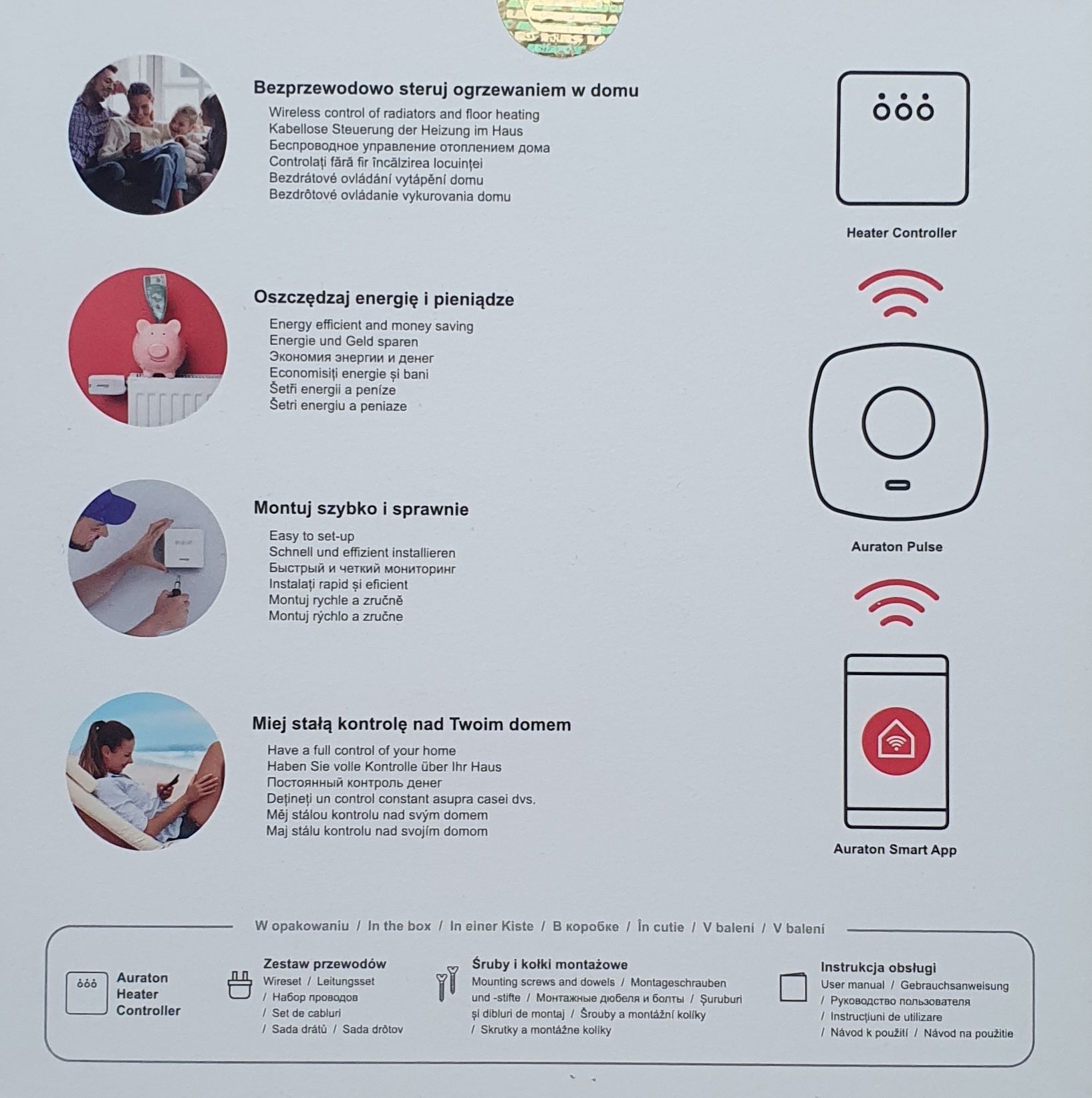 Auraton Heater Controller - Sterownik pieca (Smart)