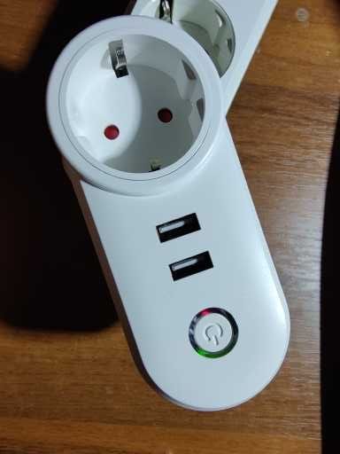 Wi-Fi smart socket смарт розумна розетка з USB