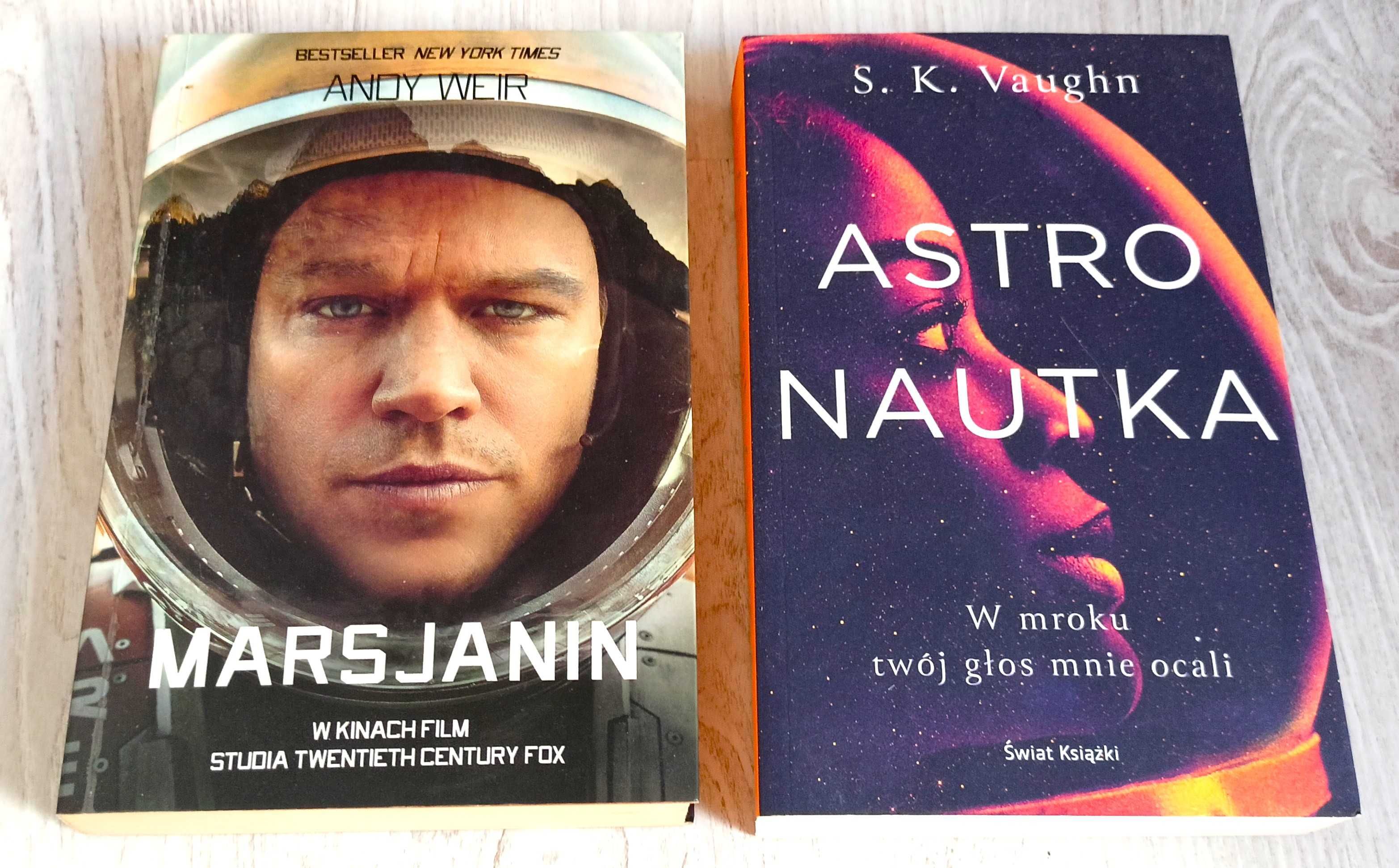2x S.K. Vaughn Astronautka + Andy Weir Marsjanin
