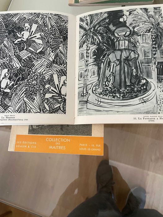 Collection des Maitres - Brochuras de arte francesa vintage