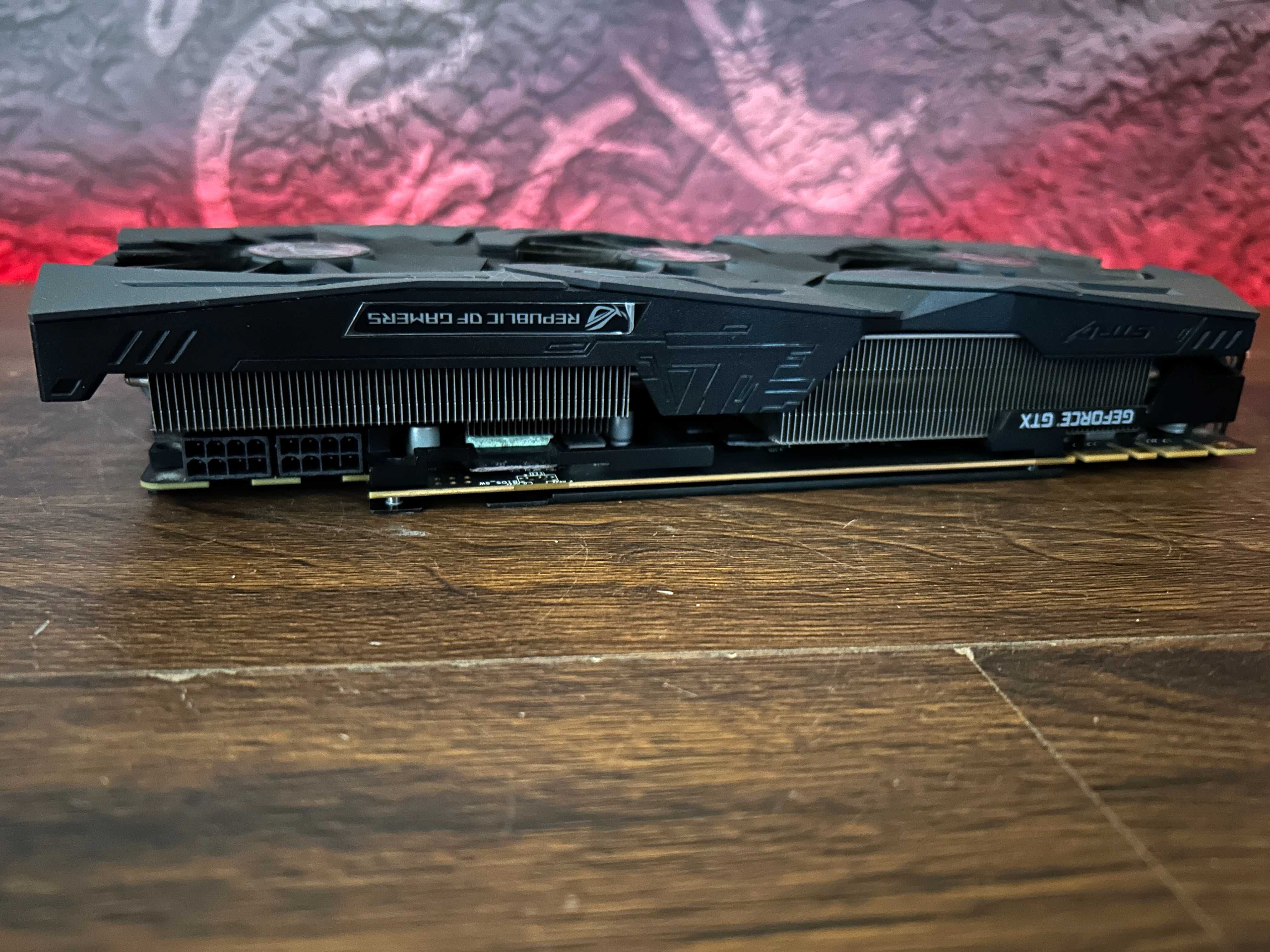 Гарантия! Видеокарта NVIDIA GeForce GTX 1080Ti 11GB ASUS STRIX GDDR5X