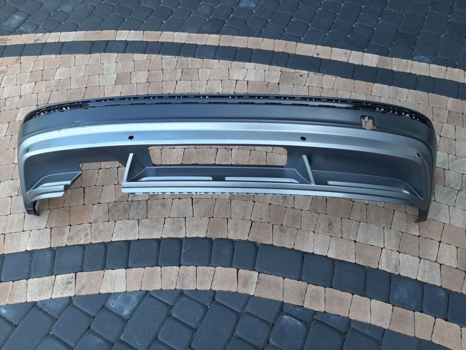 VW TIGUAN II R-LINE 15- HOKEJ DOKŁADKA SPOILER ZDERZAKA TYŁ ORYGINAŁ VW Nr 5NA 807 521B