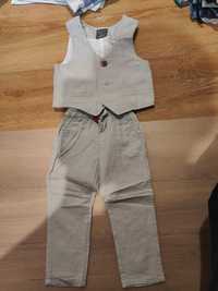 Spodnie, kamizelka i koszule do chrztu rozmiar 86 Cool Club Smyk