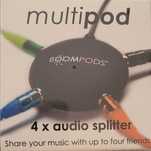 Rozdzielacz audio do słuchawek 4x