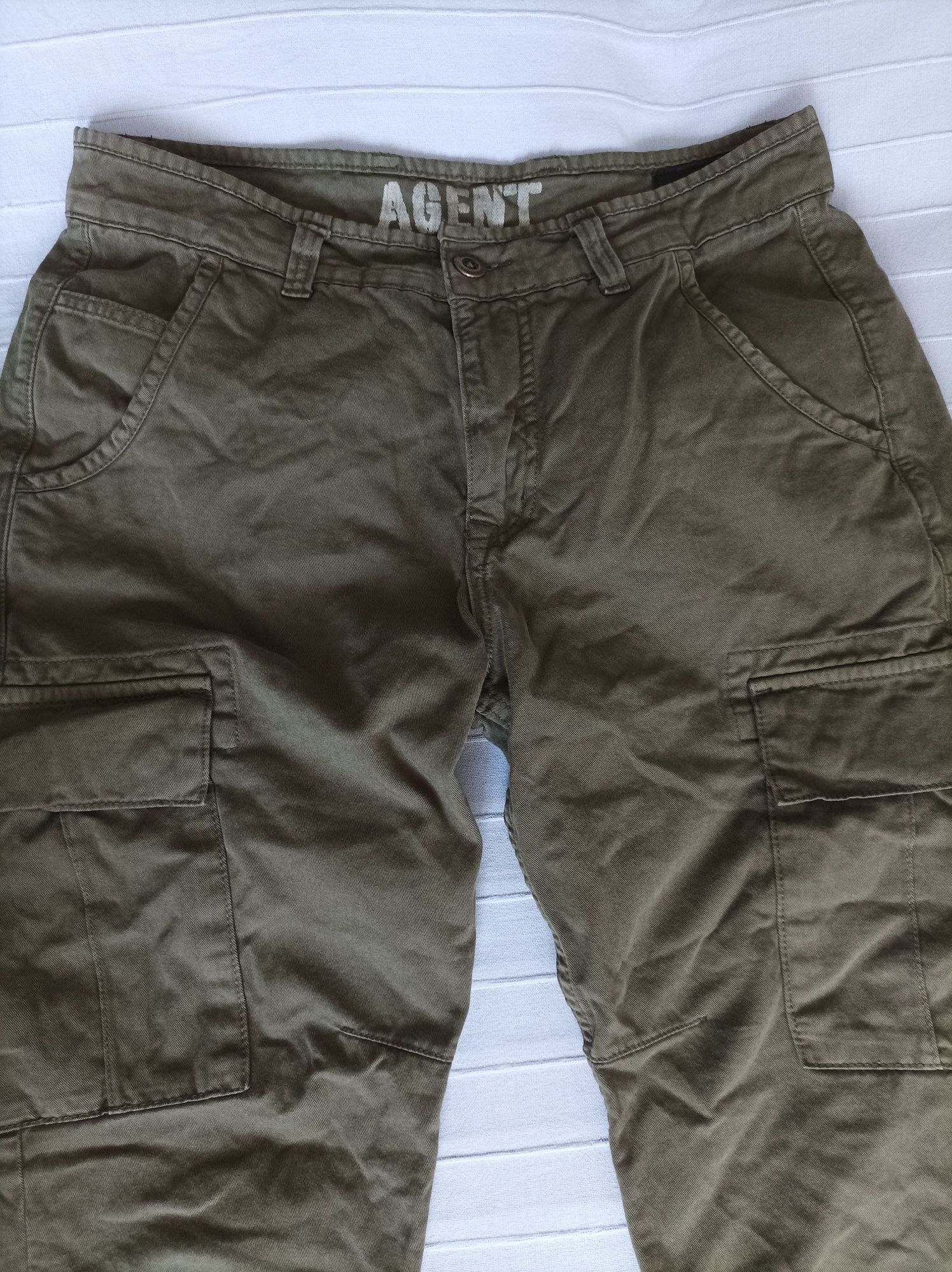 Spodnie Alpha industries bojówki M/L