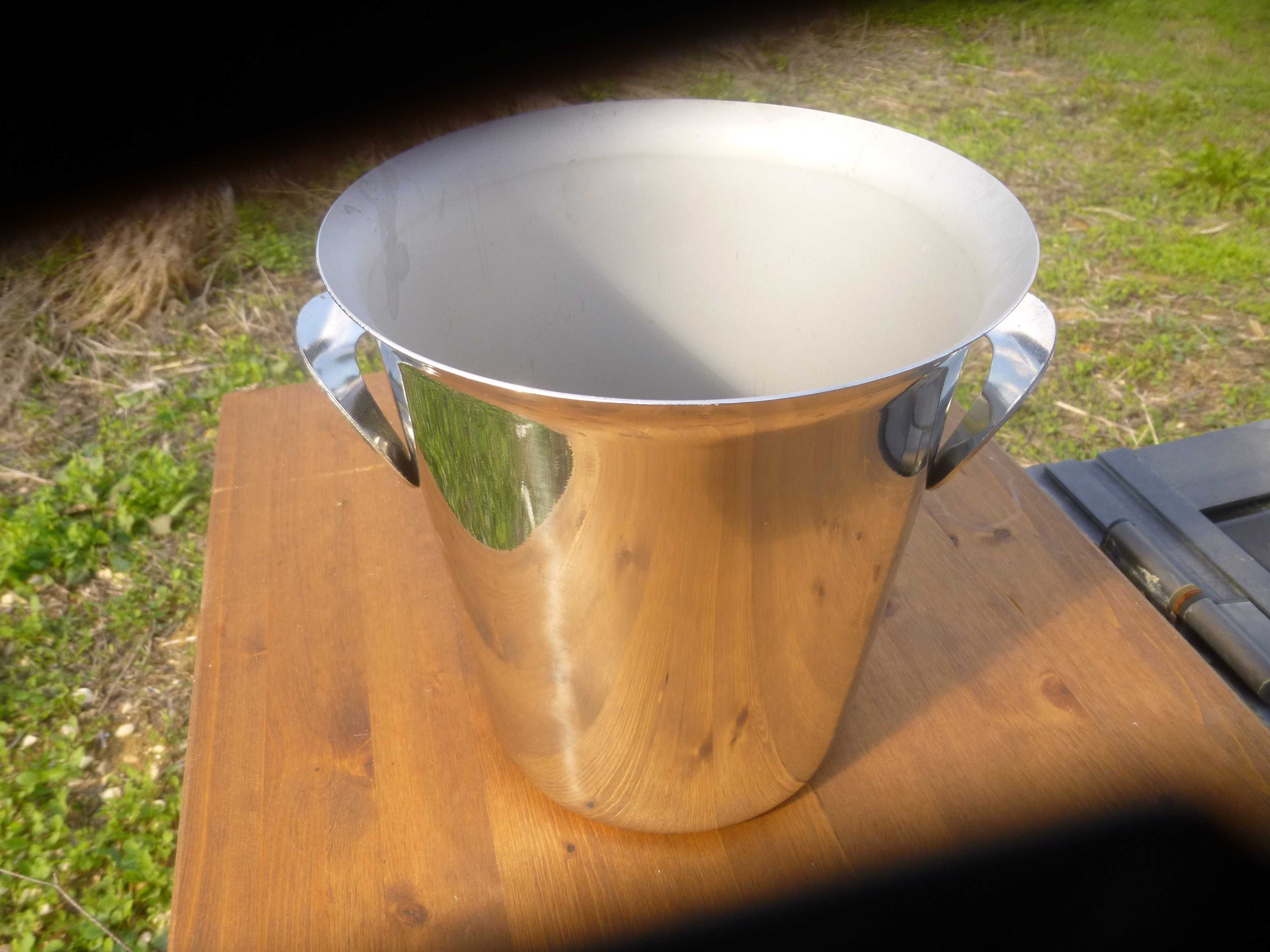Champagne cooler inox