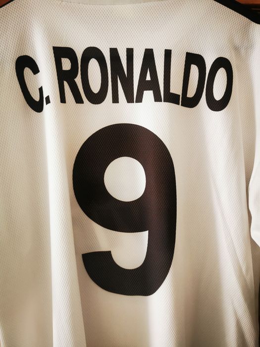 Camisola Real Madrid 2009 C. Ronaldo 9 Tamanho L