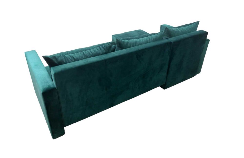 Narożnik HEL z funkcją spania pikowany w różnych kolorach