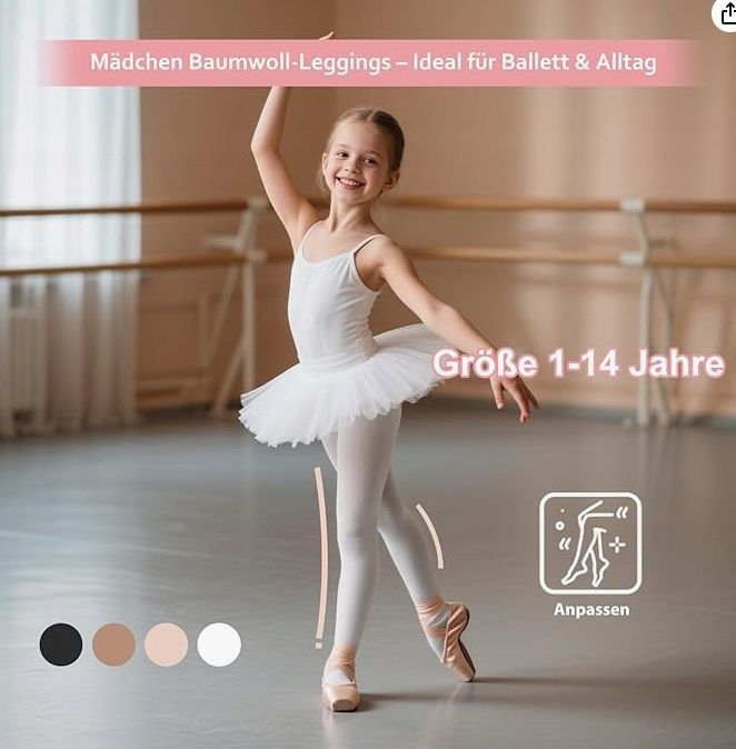 Rajstopy Baletowe Bez Dziury Mały Klin