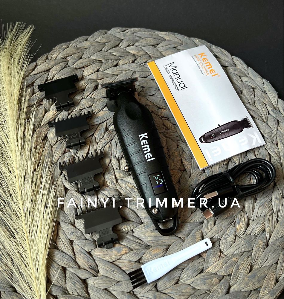 ‼️РОЗПРОДАЖ‼️Тример Kemei StylerPro для стрижки бороди голови шейвер