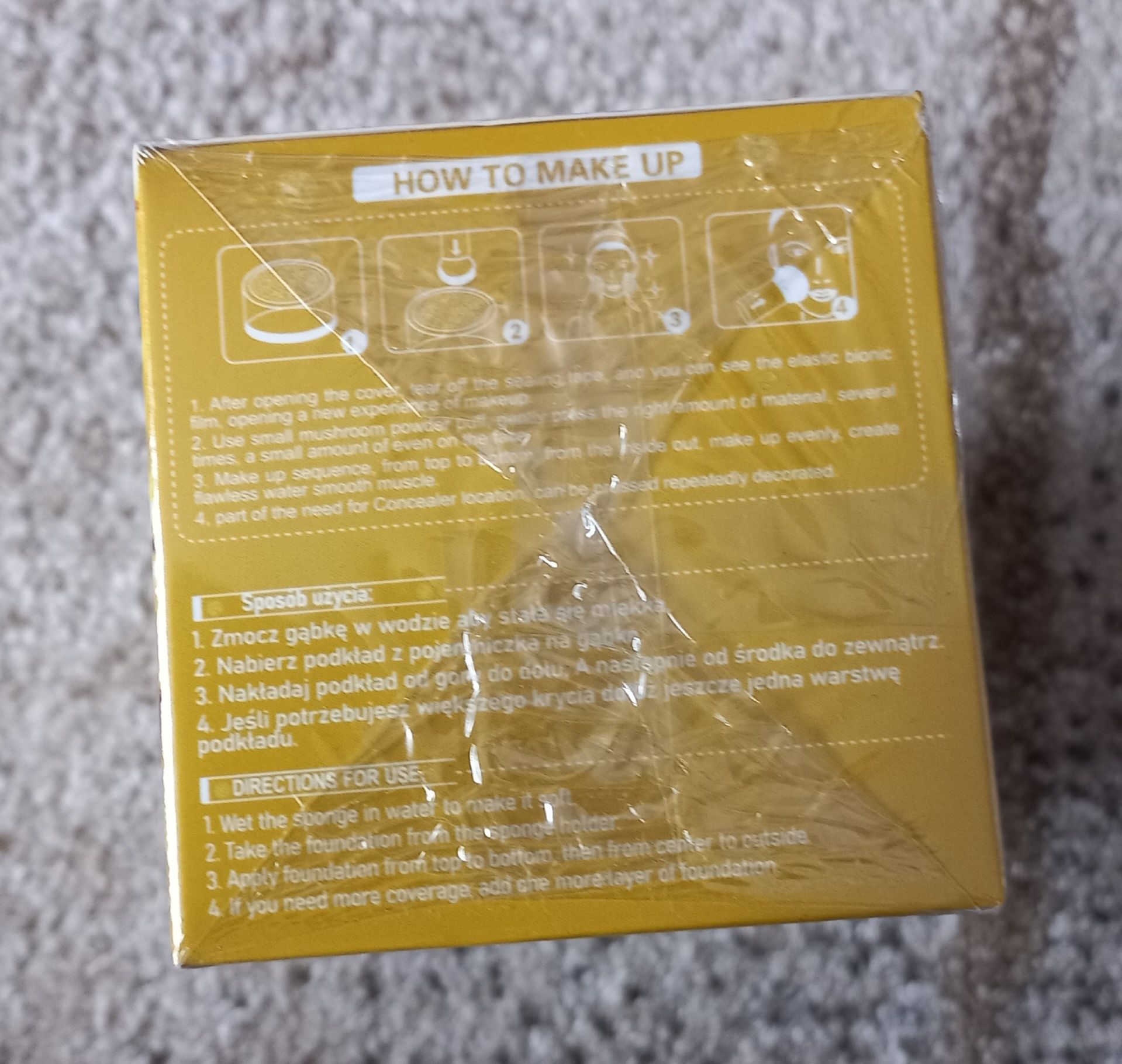 Podkład BB 120 vanilla nowy trwały do 24h
