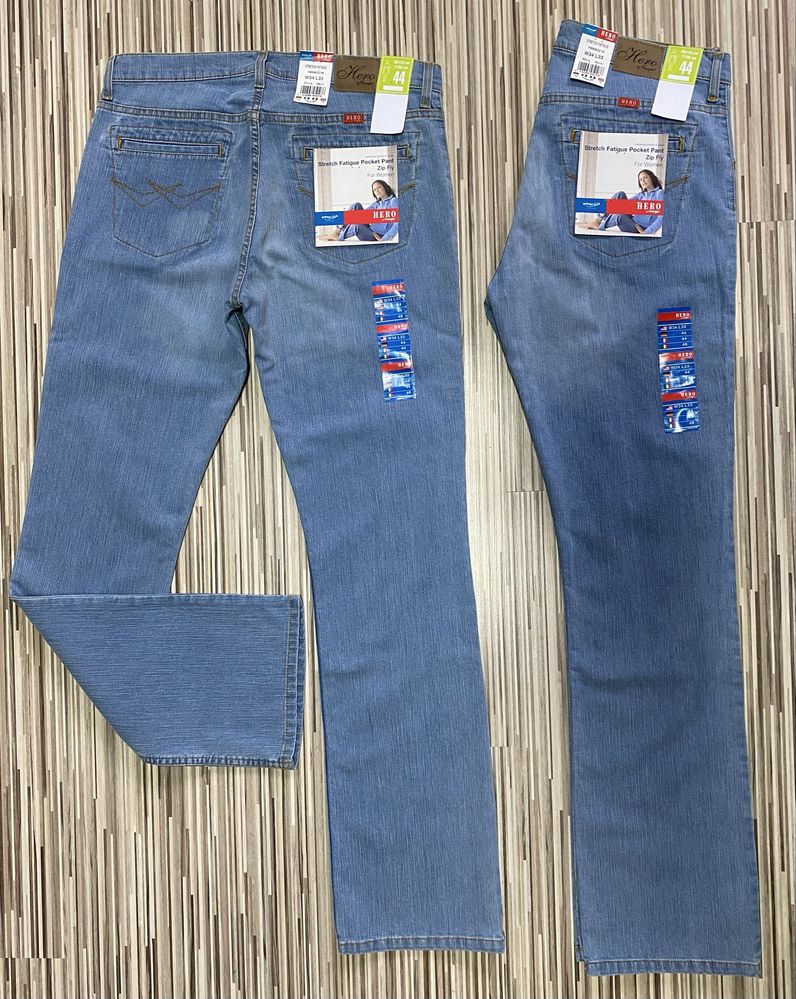 Spodnie damskie jeans 34/33 pas 88 cm komplet 2 sztuki Wrangler nowe
