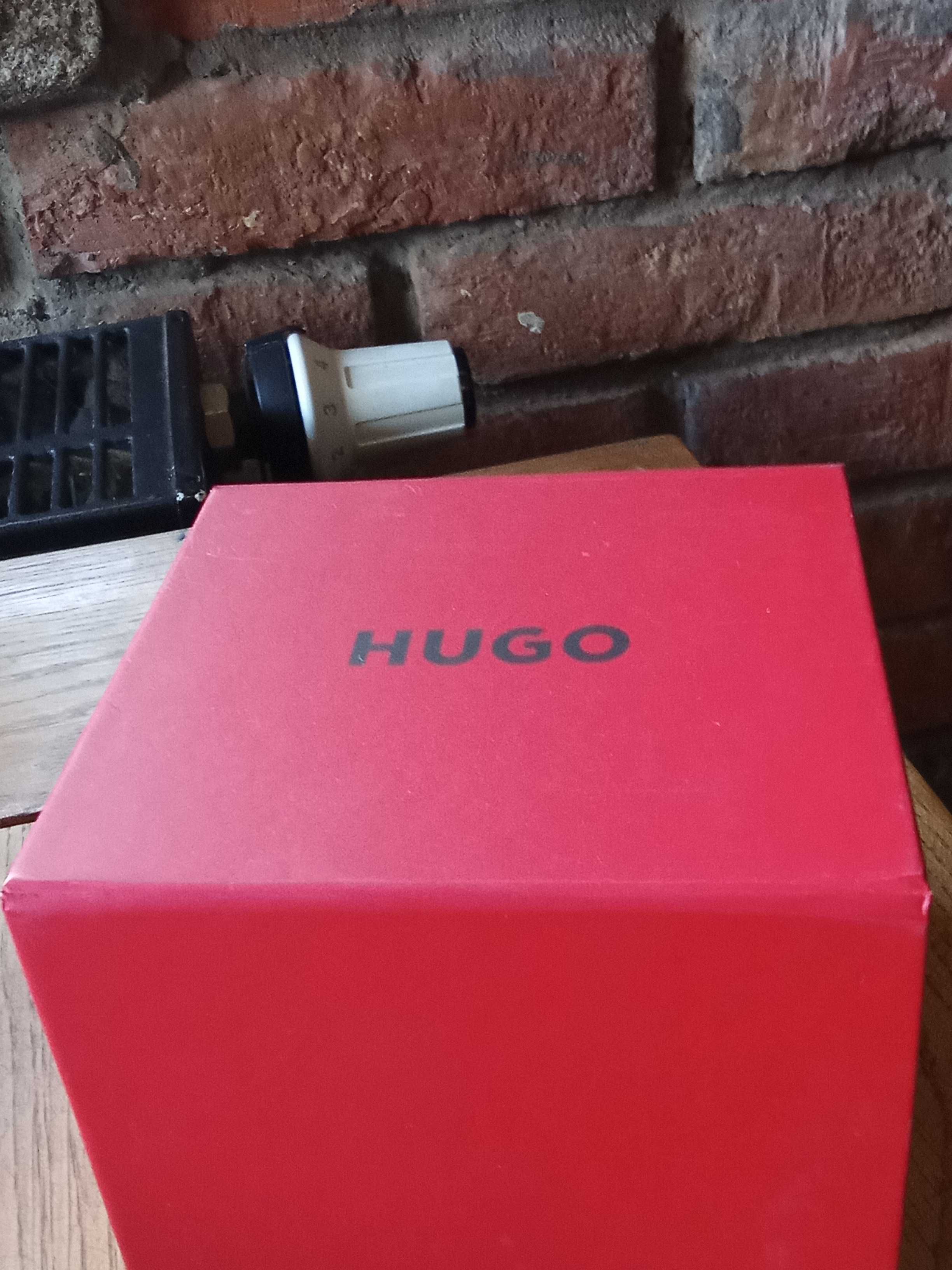 Hugo zegarek męski srebrny