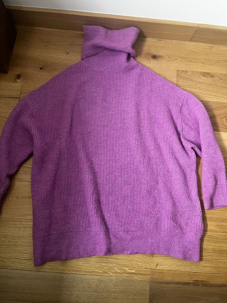 Golf sweter dilvin fuksja różowy