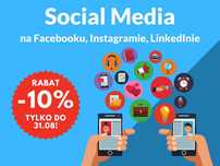 Prowadzenie Fanpage: Facebook, Instagram, LinkedIn, faktura VAT