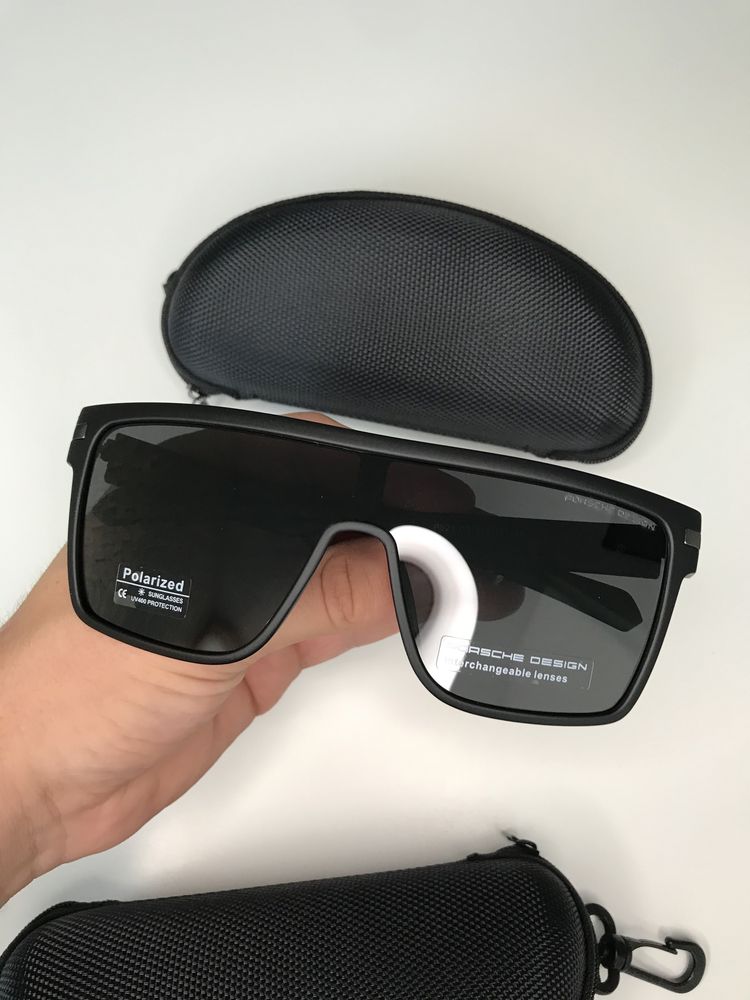 НОВИНКА! Сонцезахисні окуляри Porcshe МАСКА Polarized УФ захист