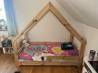 Łóżko domek drewniany